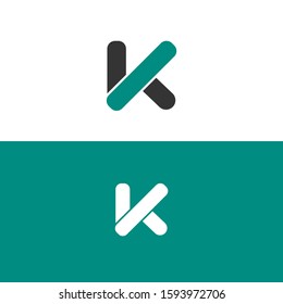 Letter K Logo Icon Vector Template