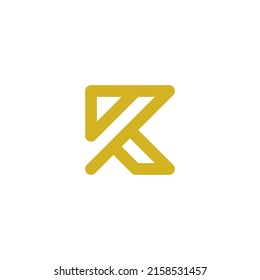 Buchstabe K-Logo-Symbol für Vektorgrafik-Vorlage