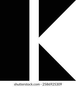 Letter K logo icon vector