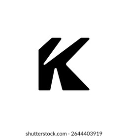 Letter K logo. icon, vector, symbol simple