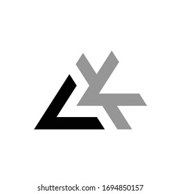 Letter A and K logo. initials A and K logo design vector template illustrations