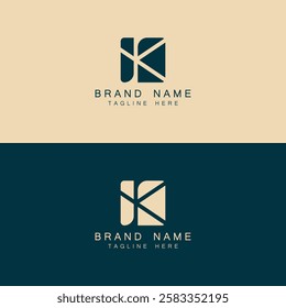 letter K logo, K letter monogram. Elegant luxury K logo, t shirt design, K Letter Logo Vector Template Abstract Monogram Symbol.
