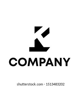 letter K logo sign vector for all company