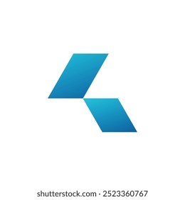 Logotipo de la letra K simple y elegante