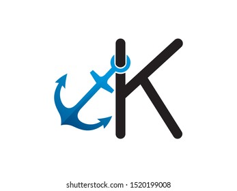 Letter K logo or symbol template design