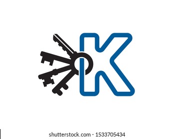 Letter K logo or symbol template design