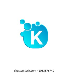 letter K logo template