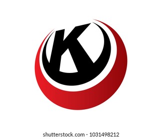 Letter K Logo Template Design Vector, Emblem, Design Concept, Creative Symbol, Icon