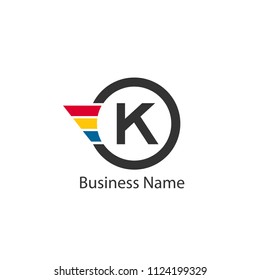 Letter K Logo Template Design