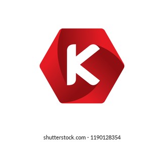 Letter K Logo Template Design Vector, Emblem, Concept Design, Creative Symbol, Icon