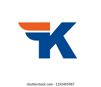 Letter K Logo Template Design Vector, Emblem, Concept Design, Creative Symbol, Icon