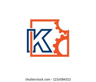 Letter K Logo Template Design Vector, Emblem, Concept Design, Creative Symbol, Icon