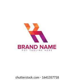 Letter K logo template design, company logo