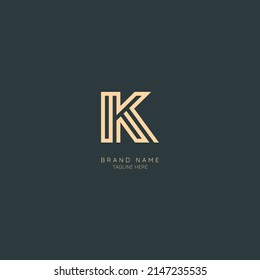 Letter K Logo Template Design Vector Illustration Design Editable Resizable EPS 10