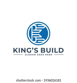 Letter K logo template vector illustration