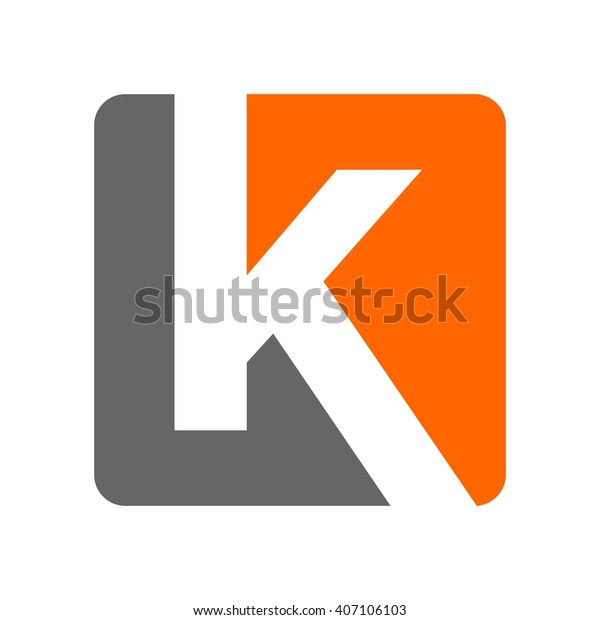 Letter K Logo Vector Stock Vector (Royalty Free) 407106103