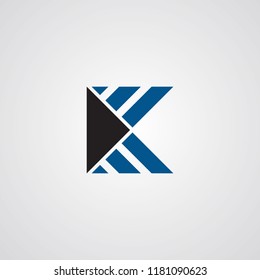 Letter K logo vector design