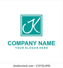 letter k logo vector design