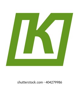 letter K logo vector. icon and symbol of letter K. 
