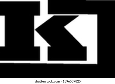 Letter K Logo Vector Modern 