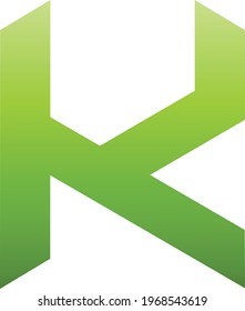 Letter K and letter M logo vector