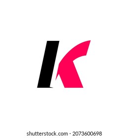 Letter k modern business and company Illustration vector design