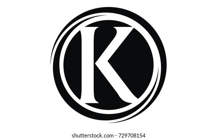 Letter K Modern Logo 