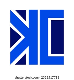 letter k and o icon logo design 