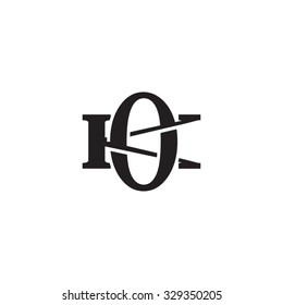 letter K and O monogram logo