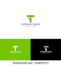 Letter K Organic Logo Template