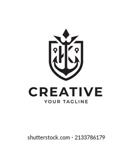 Letter K Schild, kreatives Logo, Vektordesign-Vorlage