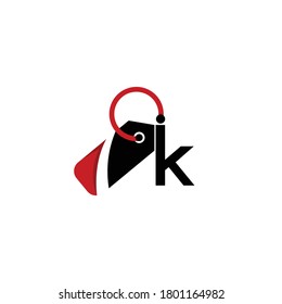 Letter K Shop Price Creative Business Logo