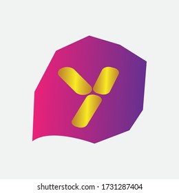 letter k simple color vector design iconletter y simple vector design color iconColorful creative fireworks vector design icon