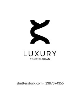 letter K simple creative logo