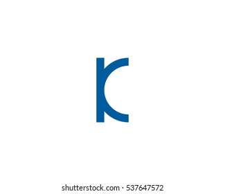 Letter K Simple Logo Design Template Element