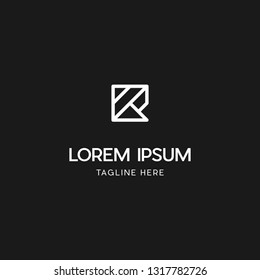 Letter K Stylish Creative Vector Logo Design 