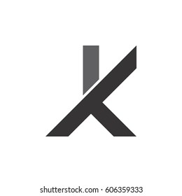 Letter K T Logo Stock Vector (royalty Free) 604411526 