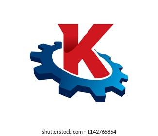 Letter K Template Design Vector, Emblem, Concept Design, Creative Symbol, Icon
