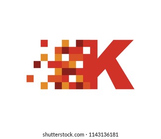 Letter K Template Design Vector, Emblem, Concept Design, Creative Symbol, Icon