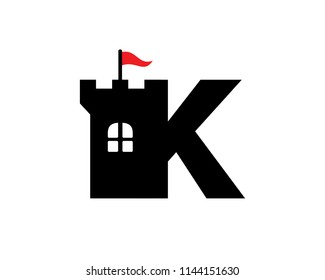Letra K Vector de diseño de Plantilla, emblema, diseño de concepto, símbolo creativo, icono