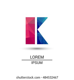 Letter K that can be used as initial logo