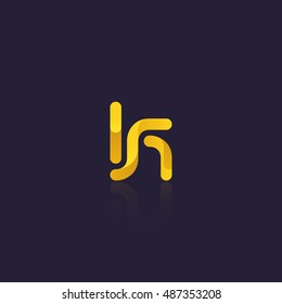 Letter K that can be used as initial logo