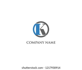 Letter K vector icons and logos template design