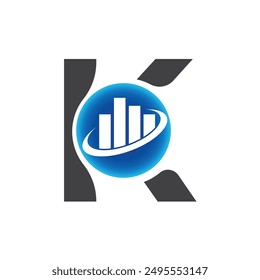 Letter K vector logo template, Colorful Letter K logo, Real Estate, Building and Construction Logo Design Template Vector Icon