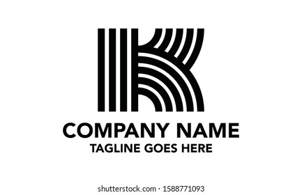 Letter K Vector Royalty Logo Design Inspirations