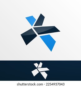 Letter K and Y logo template is easy to create and suitable for companies in vector eps format