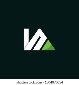 Letter KA Abstract Creative Business Logo