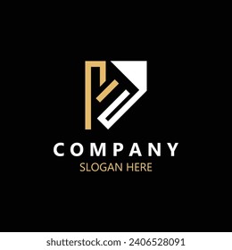 Letter KA, AK initial Logo, simple and Luxury monogram Icon Vector business identity design Template