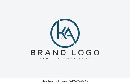 Buchstaben KA Logo Design Vektor-Vorlage Design für Marke.