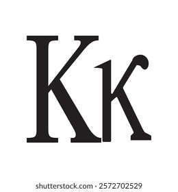 letter kappa, yunani alphabet icon